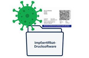 Impfzertifikat Drucksoftware DGCP