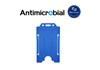 Kartenhalter EVOHOLD blau antimikrobiell